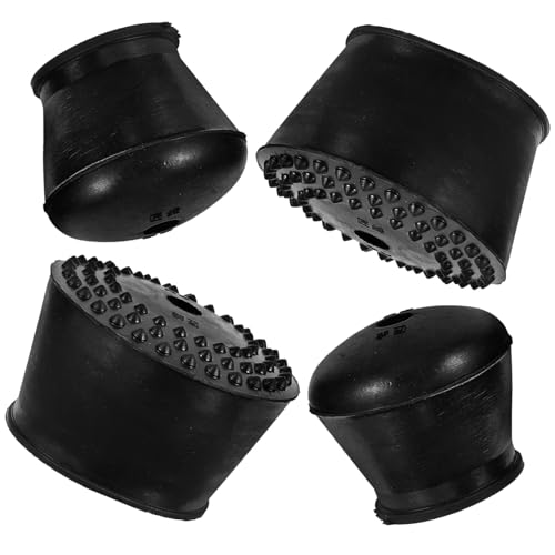 Gatuida 4 Stück Rutschfeste Dicke Leiter Gummifüße Schutzkappen Leiterfußabdeckungen für Holzleiter und Aluleiter Langlebig Vergrößerte Auflagefläche für zusätzliche Stabilität und Gatuida 4 Stück Rutschfeste Dicke Leiter Gummifüße Schutzkappen Leiterfußabdeckungen für Holzleiter und Aluleiter Langlebig Vergrößerte Auflagefläche für zusätzliche Stabilität und von Gatuida