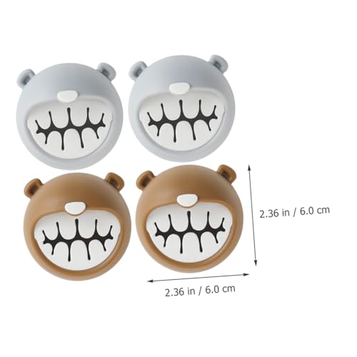 Gatuida 4 Stück Selbstklebender Handtuchhaken Küchen Badezimmer Wandhaken für Geschirrtücher und Handtücher Platzsparend Einfache Montage und Braun Vielseitig Einsetzbar von Gatuida