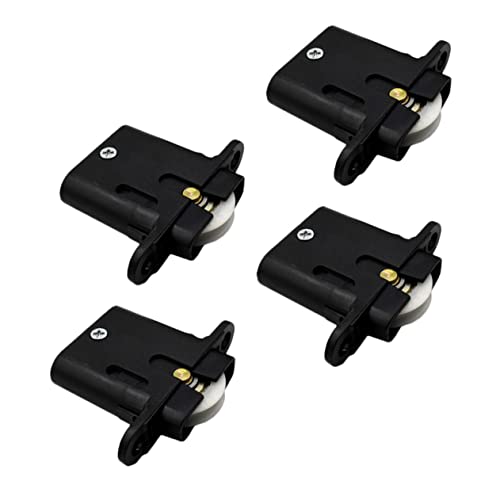 Gatuida 4 Stück Teiliges Edelstahl Schrankrollen für Schiebetüren Langlebige Möbelersatzteile mit Einfacher Montage Geeignet für Kleiderschränke Schränke und Fenster Vielseitige Pulley Gatuida 4 Stück Teiliges Edelstahl Schrankrollen für Schiebetüren Langlebige Möbelersatzteile mit Einfacher Montage Geeignet für Kleiderschränke Schränke und Fenster Vielseitige Pulley von Gatuida