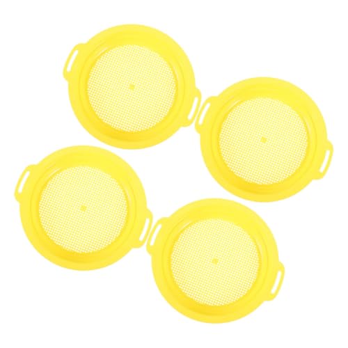 Gatuida 4 Stück Teiliges Goldsieb Rutschfestem Griff Feinmaschiges Handsieb für Goldwaschen Langlebiges Filtersieb für Bergbau und Flussufer Glatte Innenwand für Einfache Reinigung und Gatuida 4 Stück Teiliges Goldsieb Rutschfestem Griff Feinmaschiges Handsieb für Goldwaschen Langlebiges Filtersieb für Bergbau und Flussufer Glatte Innenwand für Einfache Reinigung und von Gatuida
