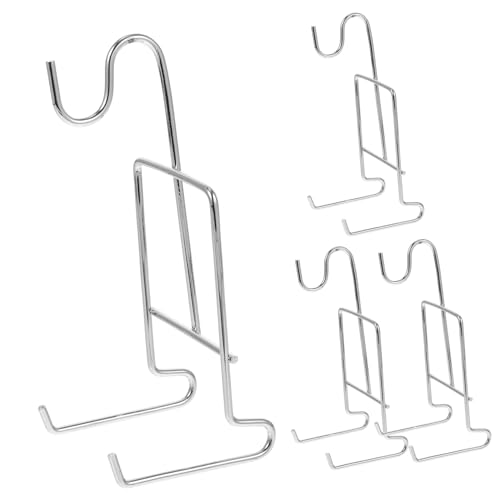 Gatuida 4 Stück Teiliges Kaffeetassen display aus Stabilem Pulverbeschichtetem Metall Platzsparendes Tassen Untertassenregal für Küche und Vitrine Modernes Design für Kaffeebecher und von Gatuida