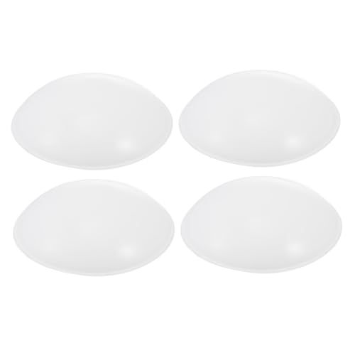 Gatuida 4 Stück Teiliges LED Deckenlampenlampenschirm Halbrund Hitzebeständig Langlebige Haushaltslampenabdeckung für Wohnräume Einfach zu Montieren Passend für Notfall von Gatuida