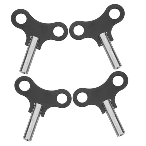 Gatuida 4 Stück Teiliges Metall Aufziehschlüssel Langlebig Robust Uhr Reparatur Werkzeug Passend für Wanduhren Wecker Standuhren Zubehör Gatuida 4 Stück Teiliges Metall Aufziehschlüssel Langlebig Robust Uhr Reparatur Werkzeug Passend für Wanduhren Wecker Standuhren Zubehör von Gatuida