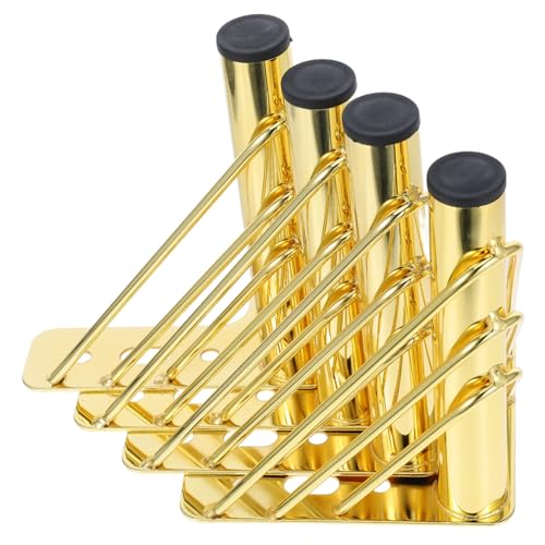 Gatuida 4 Stück Teiliges Metall Möbelbeine Robuste Möbelstützfüße aus Minimalistisches Design Einfache Montage Geeignet für Sofa Kommode Tisch Wohnzimmer und Schlafzimmer von Gatuida
