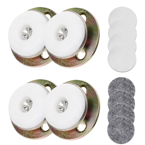 Gatuida 4 Stück Teiliges Möbel nivellierset aus Robustem Eisen Verstellbare Füße für Schränke Sofas Betten und Tische Geräuschreduzierend und Wandfreundlich Kleine in Antikem Bronze Gatuida 4 Stück Teiliges Möbel nivellierset aus Robustem Eisen Verstellbare Füße für Schränke Sofas Betten und Tische Geräuschreduzierend und Wandfreundlich Kleine in Antikem Bronze von Gatuida