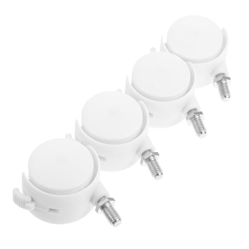 Gatuida 4 Stück Teiliges Möbelrollen mit Bremse Weiße Kunststoffrollen für Bürostühle und Schreibtischstühle Geräuscharm Leichtgängig Einfache Montage Geeignet für Hartböden und Teppiche Gatuida 4 Stück Teiliges Möbelrollen mit Bremse Weiße Kunststoffrollen für Bürostühle und Schreibtischstühle Geräuscharm Leichtgängig Einfache Montage Geeignet für Hartböden und Teppiche von Gatuida