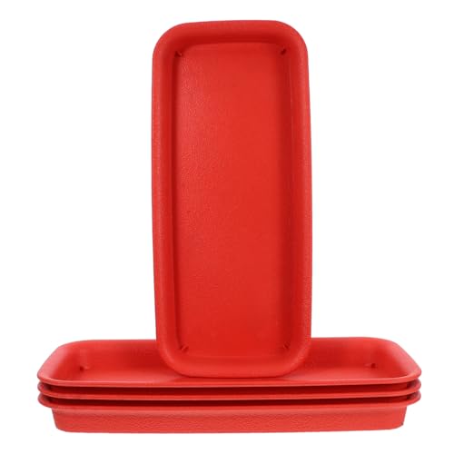 Gatuida 4 Stück Teiliges Rechteckige Pflanzenschalen Tropfschale aus Robustem Stilvoller Pflanztopf untersetzer für Drinnen und Draußen Wasserauffangend und Leicht zu Reinigen Gatuida 4 Stück Teiliges Rechteckige Pflanzenschalen Tropfschale aus Robustem Stilvoller Pflanztopf untersetzer für Drinnen und Draußen Wasserauffangend und Leicht zu Reinigen von Gatuida