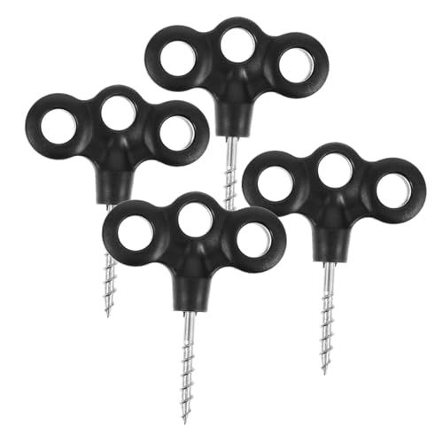 Gatuida 4 Stück Teiliges Robuste Kunststoff Zeltheringe Leicht und Wiederverwendbar Windfeste Camping Heringe für Zelte Pavillons und Outdoor Geeignet für Gras und Eisboden Gatuida 4 Stück Teiliges Robuste Kunststoff Zeltheringe Leicht und Wiederverwendbar Windfeste Camping Heringe für Zelte Pavillons und Outdoor Geeignet für Gras und Eisboden von Gatuida