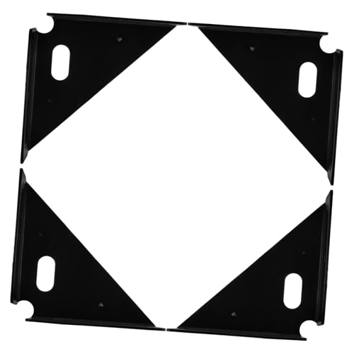 Gatuida 4 Stück Teiliges Schwerlast Winkelhalter aus Edelstahl Winkel Regalträger für Stabile Möbelbefestigung Verstärkte Eckwinkel mit Hoher Belastbarkeit Schwarz für Schränke und Gatuida 4 Stück Teiliges Schwerlast Winkelhalter aus Edelstahl Winkel Regalträger für Stabile Möbelbefestigung Verstärkte Eckwinkel mit Hoher Belastbarkeit Schwarz für Schränke und von Gatuida