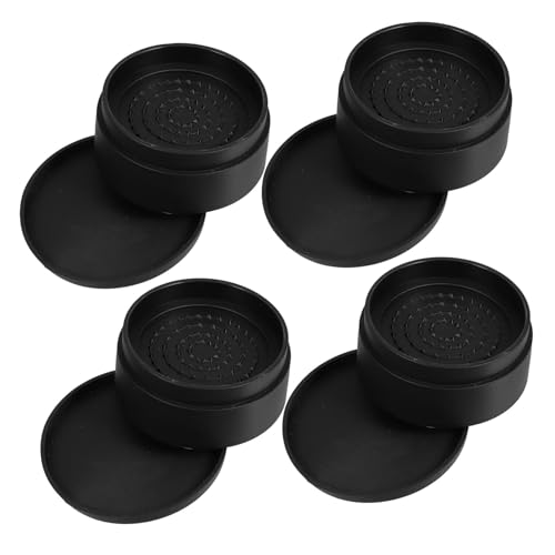 Gatuida 4 Stück Teiliges Stapelbare Möbel Erhöhung aus Rutschfestem Gummi Quadratisch Vielseitig für Bett Tisch Stuhl und Sofa Platzsparend Ergonomisch für Ältere Menschen und von Gatuida