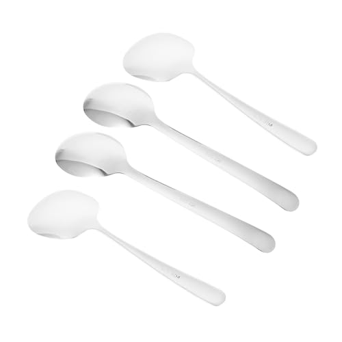 Gatuida 4 Stück Teiliges Suppenkellen Groß Hitzebeständig Ergonomisch Geformt Vielseitig Einsetzbar für Zuhause Restaurant und Hotel Langlebige Reislöffel und Servierlöffel Gatuida 4 Stück Teiliges Suppenkellen Groß Hitzebeständig Ergonomisch Geformt Vielseitig Einsetzbar für Zuhause Restaurant und Hotel Langlebige Reislöffel und Servierlöffel von Gatuida