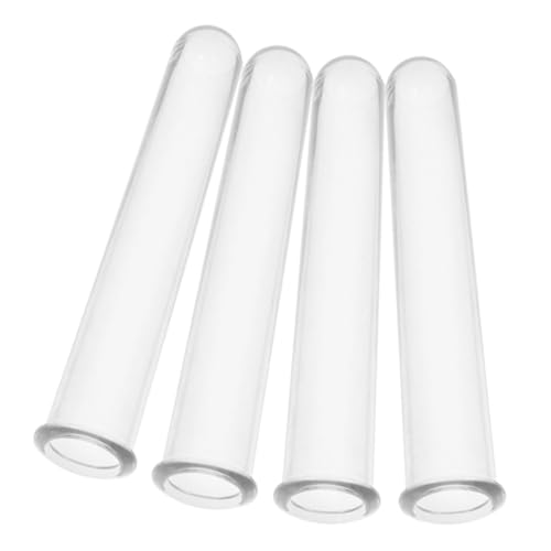 Gatuida 4 Stück Teiliges Transparente Kunststoff Reagenzglasvasen für Pflanzenvermehrung DIY Floristik Kleine Hydroponik Tischdeko zur Wurzelbeobachtung und Individuellen Gatuida 4 Stück Teiliges Transparente Kunststoff Reagenzglasvasen für Pflanzenvermehrung DIY Floristik Kleine Hydroponik Tischdeko zur Wurzelbeobachtung und Individuellen von Gatuida