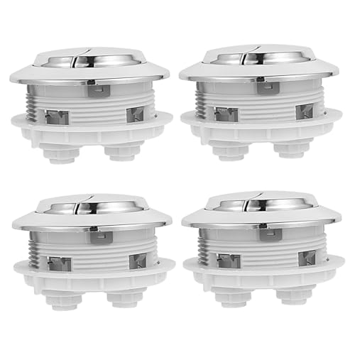 Gatuida 4 Stück Teiliges Wc Druckknopf Wasserkasten Ersatzknöpfe Langlebig Kompakt Kompatibel mit Meisten Toiletten Einfache Montage Praktisches Badezimmer Zubehör Gatuida 4 Stück Teiliges Wc Druckknopf Wasserkasten Ersatzknöpfe Langlebig Kompakt Kompatibel mit Meisten Toiletten Einfache Montage Praktisches Badezimmer Zubehör von Gatuida