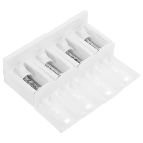 Gatuida 4 Stück Teiliges Weiße Verstellbare Halterungen für Fensterjalousien Kompakte Blind montagehalter Vielseitig Einsetzbar für Dach Seiten Rückseite von Fensterrahmen von Gatuida