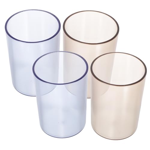 Gatuida 4 Stück Teiliges Zahnbürstenbecher Wiederverwendbare Zahnpflegebecher für Mundspülung Trinkbecher für Bad und Zuhause Gatuida 4 Stück Teiliges Zahnbürstenbecher Wiederverwendbare Zahnpflegebecher für Mundspülung Trinkbecher für Bad und Zuhause von Gatuida