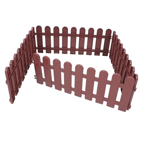 Gatuida 4 Stück Tortoise Enclosure Gartenzaun für Kleine Tiere Dekorative Umrandung für Rasen und Blumenbeete Modularer Zaun für Outdoor Nutzung Einfach Aufzubauen von Gatuida