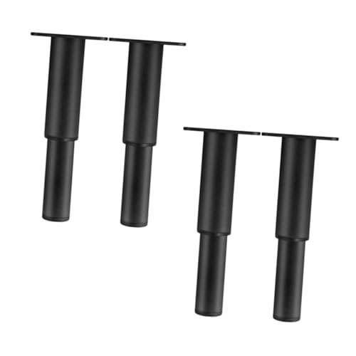 Gatuida 4 Stück Verstellbare Metall Möbelfüße Stabile Möbelbeine für Sofa Tv Schrank Couch Teiliges Moderne Unterstützung für Schwere Möbel von Gatuida