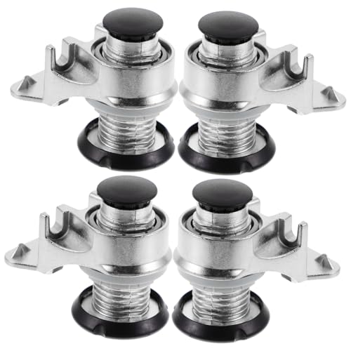 Gatuida 4 Stück Verstellbare Möbel Nivellierfüße Schwerlast bis Höhenverstellbare Tisch Schrankbeine für Schrank Kleiderschrank Sofa und Arbeitstisch mit Einfacher Montage Zufällige Farbe von Gatuida