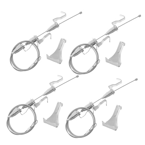 Gatuida 4 Stück Verstellbares Teiliges Bilderschienen Aufhängeset mit Robusten Haken Leichtes und Tragbares Galeriesystem für Einfache Installation und Flexible Präsentation in Wohnräumen Gatuida 4 Stück Verstellbares Teiliges Bilderschienen Aufhängeset mit Robusten Haken Leichtes und Tragbares Galeriesystem für Einfache Installation und Flexible Präsentation in Wohnräumen von Gatuida