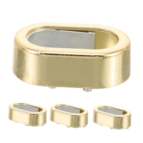 Gatuida 4 Stück Zinklegierung Kleiderstangenhalter Teiliges Rostfrei Korrosionsbeständig Stabile Flanschhalterung für Wandmontage Einfache Installation Langlebige Kleiderstangenstütze für von Gatuida