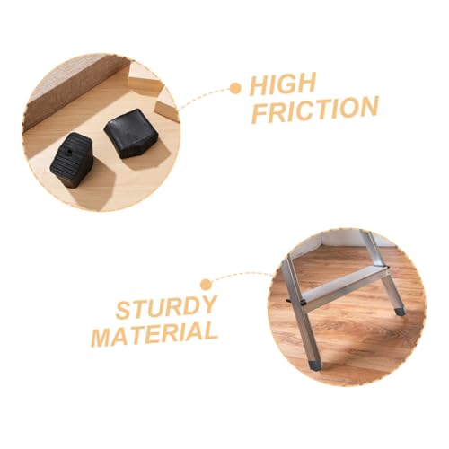 Gatuida 4 Stück rutschfeste Leiterfüße aus Robustem Gummi Stoßabsorbierende Schutzkappen für Klappleitern Einfache Montage Einsetzbar bei Heimwerker Renovierungsarbeiten Gatuida 4 Stück rutschfeste Leiterfüße aus Robustem Gummi Stoßabsorbierende Schutzkappen für Klappleitern Einfache Montage Einsetzbar bei Heimwerker Renovierungsarbeiten von Gatuida