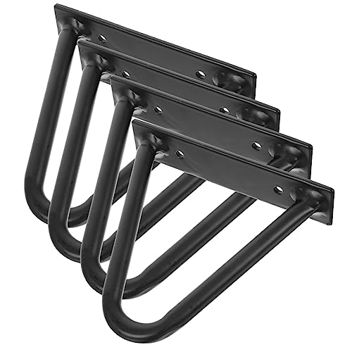 Gatuida 4Stücke Haarnadel Tischbeine Metall Höhe Stabil und Langlebig für DIY Möbelprojekte für Esstische Couchtische und Schreibtische von Gatuida