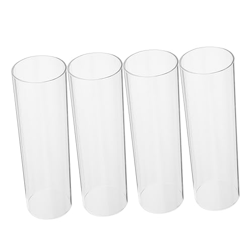 Gatuida 4er Set Transparente Kerzenabdeckungen Kerzenständer Windlicht Für Teelichter Ideal Für Dekoration Und Kerzenlicht Atmosphäre Gatuida 4er Set Transparente Kerzenabdeckungen Kerzenständer Windlicht Für Teelichter Ideal Für Dekoration Und Kerzenlicht Atmosphäre von Gatuida