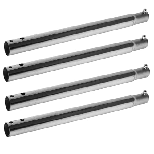 Gatuida 4er-Set verstellbare Edelstahlbeine – robuste Standfüße für Outdoor-Zeltofen und Camping-Holzofen von Gatuida