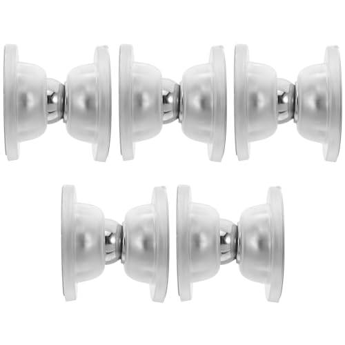 Gatuida 5 Sätze Magnetischer transparenter Türstopper Selbstklebend Transparent Anti-kollisions Türhalter mit Magnetische Türfeststeller für Zuhause Büro Camper Wohnwagen Rv von Gatuida