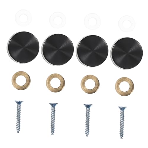Gatuida 5 Sätze Schwarze Werbeschrauben Dekorative Verdickte Selbstbohrende Schrauben Für Spiegel Acrylglas Möbel Mit Abdeckung Korrosionsbeständig Langlebig Einfach Zu Montieren Gatuida 5 Sätze Schwarze Werbeschrauben Dekorative Verdickte Selbstbohrende Schrauben Für Spiegel Acrylglas Möbel Mit Abdeckung Korrosionsbeständig Langlebig Einfach Zu Montieren von Gatuida