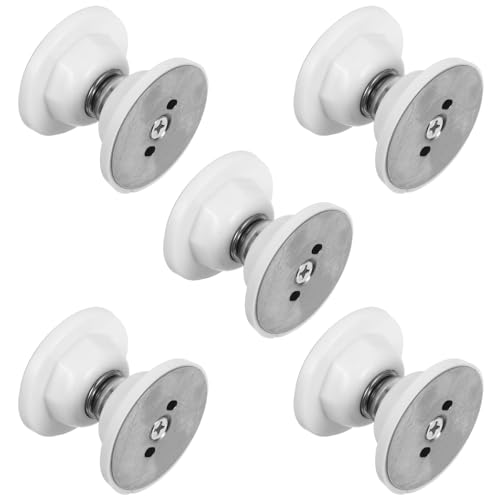 Gatuida 5 Sätze Türstopper geräuschloser Türpuffer geräuschloser Türhalter Magnetischer Wohnmobil-Türhalter -Anti-Kollisionstür-Oberseite magnetischer Türverschluss C Weiß von Gatuida
