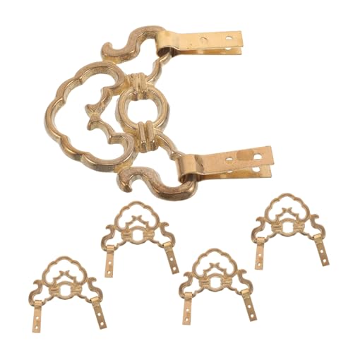 Gatuida 5 Stück Antiker Bronzerahmenhaken bildaufhänger Chinesischer Bilderrahmen Aufhänger Glockenthügel Gemälde Wandhaken Fotorahmenhaken Bildhänge -Hardware Uhrenhaken Messing Golden Gatuida 5 Stück Antiker Bronzerahmenhaken bildaufhänger Chinesischer Bilderrahmen Aufhänger Glockenthügel Gemälde Wandhaken Fotorahmenhaken Bildhänge -Hardware Uhrenhaken Messing Golden von Gatuida