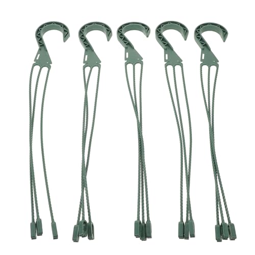 Gatuida 5 Stück Kunststoff Haken für Blumentöpfe Stabile Pflanzenhalter für Hängende Körbe Wetterfeste Pflanzhalterung für Balkon und Garten Einfache Befestigung Langlebig und Vielseitig Gatuida 5 Stück Kunststoff Haken für Blumentöpfe Stabile Pflanzenhalter für Hängende Körbe Wetterfeste Pflanzhalterung für Balkon und Garten Einfache Befestigung Langlebig und Vielseitig von Gatuida