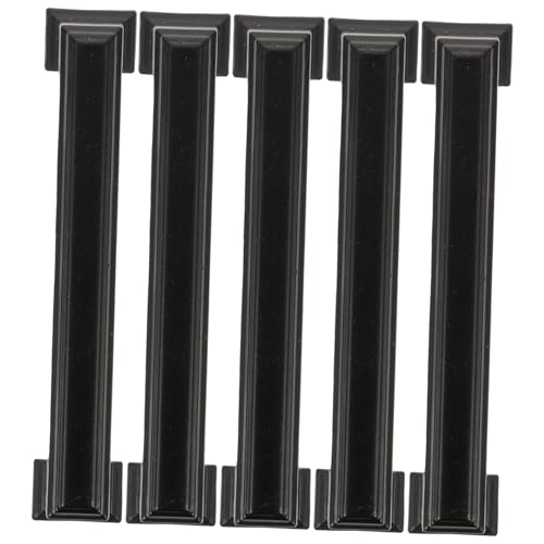 Gatuida 5 Stück Möbelgriffe aus Metall Langlebige Schrankgriffe mit Glatter Oberfläche Einfache Montage Stabile und Sichere Möbelzubehör für Küchen und Kleiderschränke Modernes Design von Gatuida