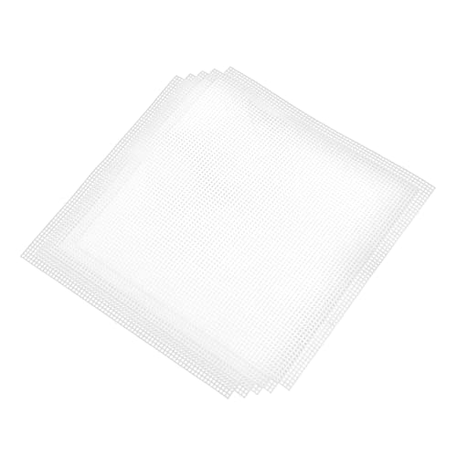 Gatuida 5 Stück Teiliges Kunststoff Mesh Blättern für DIY Taschen für Strick und Häkelprojekte Langlebig Leicht Zuschneidbar Vielseitig Einsetzbar von Gatuida