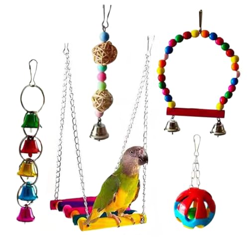 Gatuida 5 Stück Teiliges Papageien kauspielzeug Set Natürliches Vogelkauspielzeug zur Intelligenzförderung Einzigartiges Design Nah Natur Geeignet für Wellensittiche und Kleine Vögel Gatuida 5 Stück Teiliges Papageien kauspielzeug Set Natürliches Vogelkauspielzeug zur Intelligenzförderung Einzigartiges Design Nah Natur Geeignet für Wellensittiche und Kleine Vögel von Gatuida