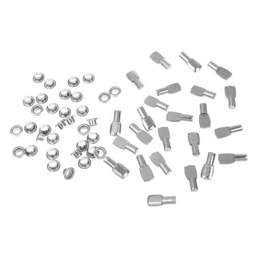 Gatuida 50 Sätze Teiliges Metall Regalbodenträger für Schrank Einlegeböden Rostbeständige Stahl Shelf Support Pins Geeignet für Bücherregale Küchenschränke Wohnzimmermöbel Vielseitig Gatuida 50 Sätze Teiliges Metall Regalbodenträger für Schrank Einlegeböden Rostbeständige Stahl Shelf Support Pins Geeignet für Bücherregale Küchenschränke Wohnzimmermöbel Vielseitig von Gatuida