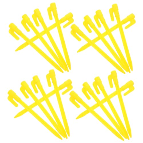 Gatuida 50 Stück Camping Zeltheringe Gelb Leichte Stabile Erdanker aus Robustem Material für Windfeste Zeltbefestigung im Outdoor Gartenbereich Gatuida 50 Stück Camping Zeltheringe Gelb Leichte Stabile Erdanker aus Robustem Material für Windfeste Zeltbefestigung im Outdoor Gartenbereich von Gatuida