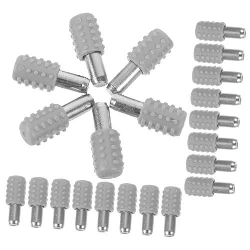 Gatuida 50 Stück Regalbodenträger aus Kunststoff Möbel Regalstützstifte für Schrank Transparent Einfache Handmontage Geeignet für Einlegeböden Bücherregale Vitrinen Schränke und von Gatuida