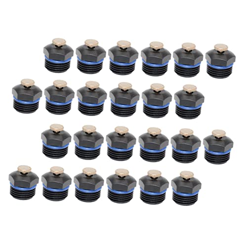 Gatuida 50 Stück Teiliges Verstellbares Feinsprühdüsenset mit Kupferkern für Professionelles Bewässerungssystem Feiner Sprühnebel für Grünflächen Balkon und Gewächshaus Einfache von Gatuida