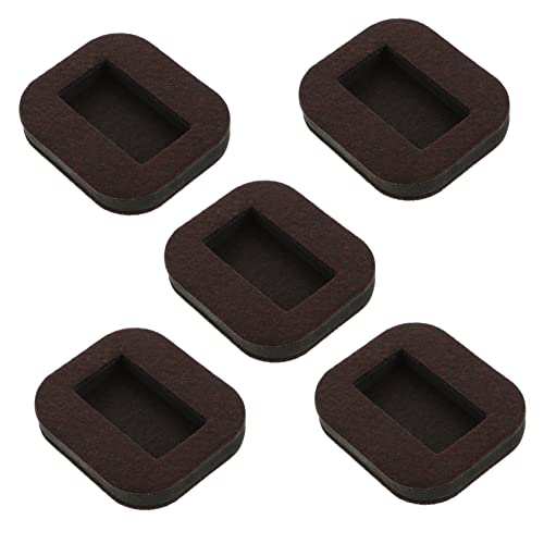 Gatuida 5stücke Filz-möbelgleiter Für Stühle Antirutsch-rollenstopper Für Tisch Stuhlbeine Schützend Und Beschädigungsfrei Für Hartholzböden Für Betten Sofas Und Möbel von Gatuida