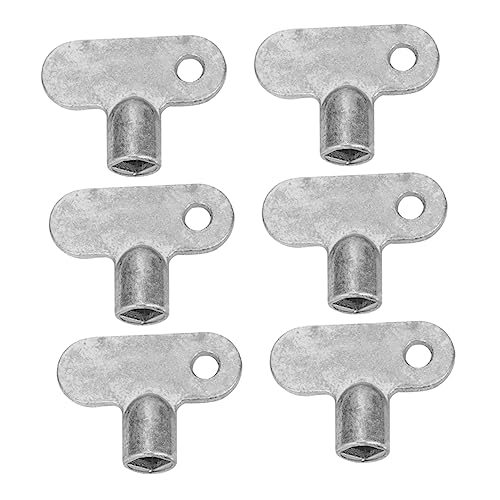 Gatuida 6 Stück Heizkörper Entlüftungsschlüssel Quadratische Bleed Keys für Wasserhähne Heizkörper Gaszähler Robuste und Praktische Ventilaufsätze Gatuida 6 Stück Heizkörper Entlüftungsschlüssel Quadratische Bleed Keys für Wasserhähne Heizkörper Gaszähler Robuste und Praktische Ventilaufsätze von Gatuida
