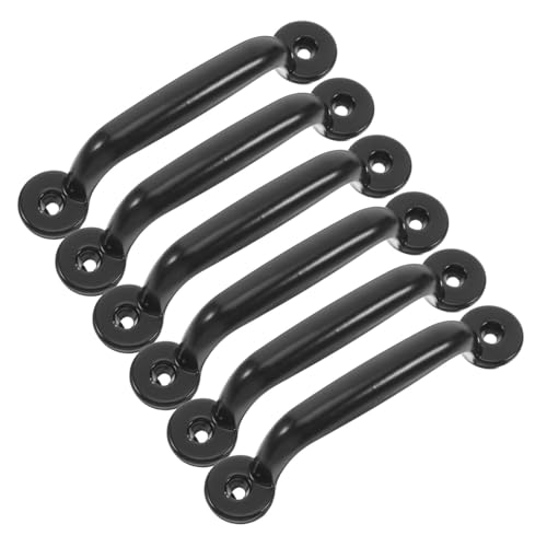 Gatuida 6 Stück Minimalistische Metall Schubladengriffe Robuste Schwarze Eisengriffe für Kommoden Kleiderschränke und Küchenschränke Einfache Montage Vielseitige Möbelbeschläge für Gatuida 6 Stück Minimalistische Metall Schubladengriffe Robuste Schwarze Eisengriffe für Kommoden Kleiderschränke und Küchenschränke Einfache Montage Vielseitige Möbelbeschläge für von Gatuida
