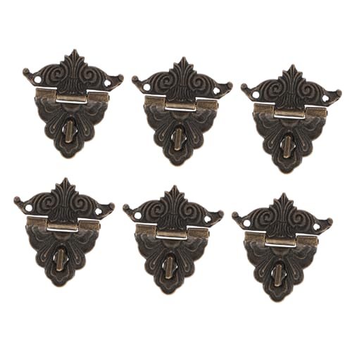 Gatuida 6 Stück Teiliges Antike Kleine Holzbox verschlüsse Stabile Schmuckkastenschlösser Retro Rostfrei Langlebig Geeignet für Geschenk Aufbewahrungsboxen Gatuida 6 Stück Teiliges Antike Kleine Holzbox verschlüsse Stabile Schmuckkastenschlösser Retro Rostfrei Langlebig Geeignet für Geschenk Aufbewahrungsboxen von Gatuida