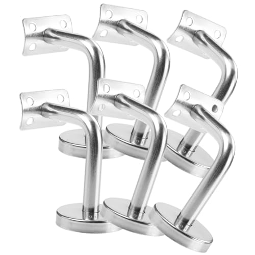 Gatuida 6 Stück Teiliges Edelstahl Handlaufhalter Stabile Treppen geländerstütze Rostfrei Einfache Montage Geeignet für Innenbereiche und DIY Treppenhandläufe Gatuida 6 Stück Teiliges Edelstahl Handlaufhalter Stabile Treppen geländerstütze Rostfrei Einfache Montage Geeignet für Innenbereiche und DIY Treppenhandläufe von Gatuida