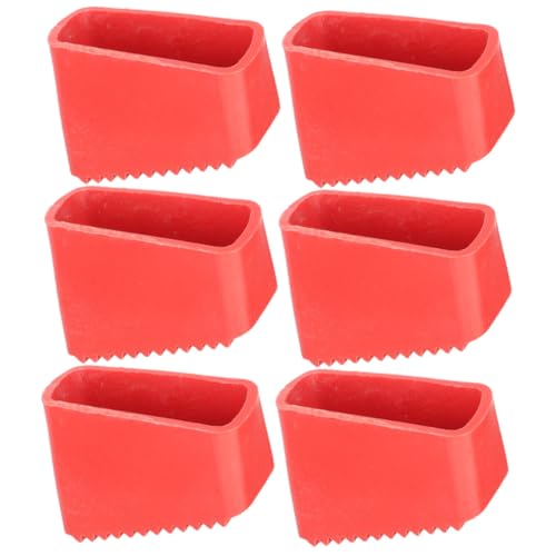 Gatuida 6 Stück Teiliges Gummi Leiterfußschutz Rutschfest Langlebig Einfache Montage Ersatzleiterfußkappen für Stehleitern Bodentreppe Robustes Material für Sicheren Halt im Haushalt und Gatuida 6 Stück Teiliges Gummi Leiterfußschutz Rutschfest Langlebig Einfache Montage Ersatzleiterfußkappen für Stehleitern Bodentreppe Robustes Material für Sicheren Halt im Haushalt und von Gatuida