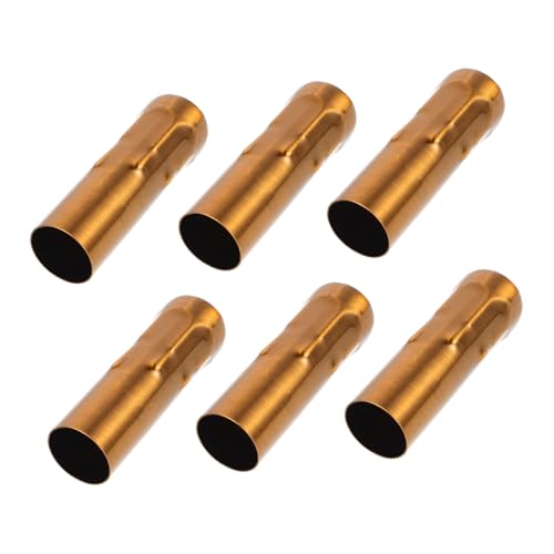 Gatuida 6 Stück Teiliges Lampenfassung Hülse Tropfenform Vintage Kronleuchter Zubehör für DIY Kerzenlampenhalter Warmes Licht Stilvolle Beleuchtung Gatuida 6 Stück Teiliges Lampenfassung Hülse Tropfenform Vintage Kronleuchter Zubehör für DIY Kerzenlampenhalter Warmes Licht Stilvolle Beleuchtung von Gatuida