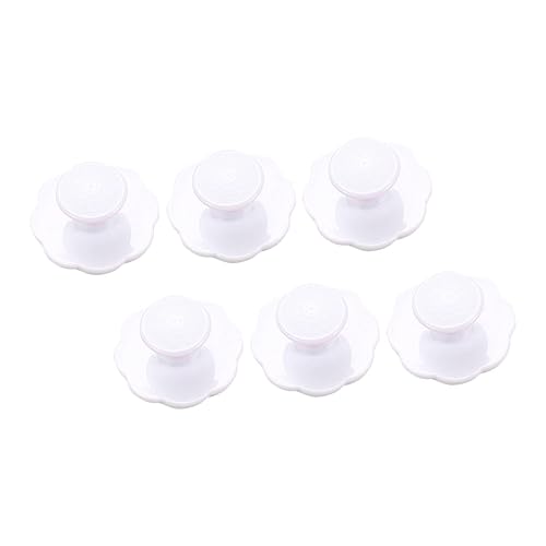 Gatuida 6 Stück Selbstklebende Türgriffe Stanzfrei Robust und Langlebig für Küchenschränke und Möbel Design Weiß Gatuida 6 Stück Selbstklebende Türgriffe Stanzfrei Robust und Langlebig für Küchenschränke und Möbel Design Weiß von Gatuida