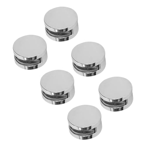 Gatuida 6 Stück Teiliges Spiegelhalter Clips aus Robustem Verstellbare Wandbefestigung für Glas Badezimmerspiegel Langlebige Spiegelklemmen zur Sicheren Glasmontage Geeignet für Gatuida 6 Stück Teiliges Spiegelhalter Clips aus Robustem Verstellbare Wandbefestigung für Glas Badezimmerspiegel Langlebige Spiegelklemmen zur Sicheren Glasmontage Geeignet für von Gatuida