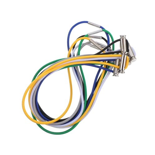 Gatuida 6 Stück Teiliges Verstellbare Elastische Gummibänder für Mülleimer Flexible Müllbeutelhalter für Outdoor Camping Picknick und Party Kleine Bungee Mülltonnenbänder Farben von Gatuida